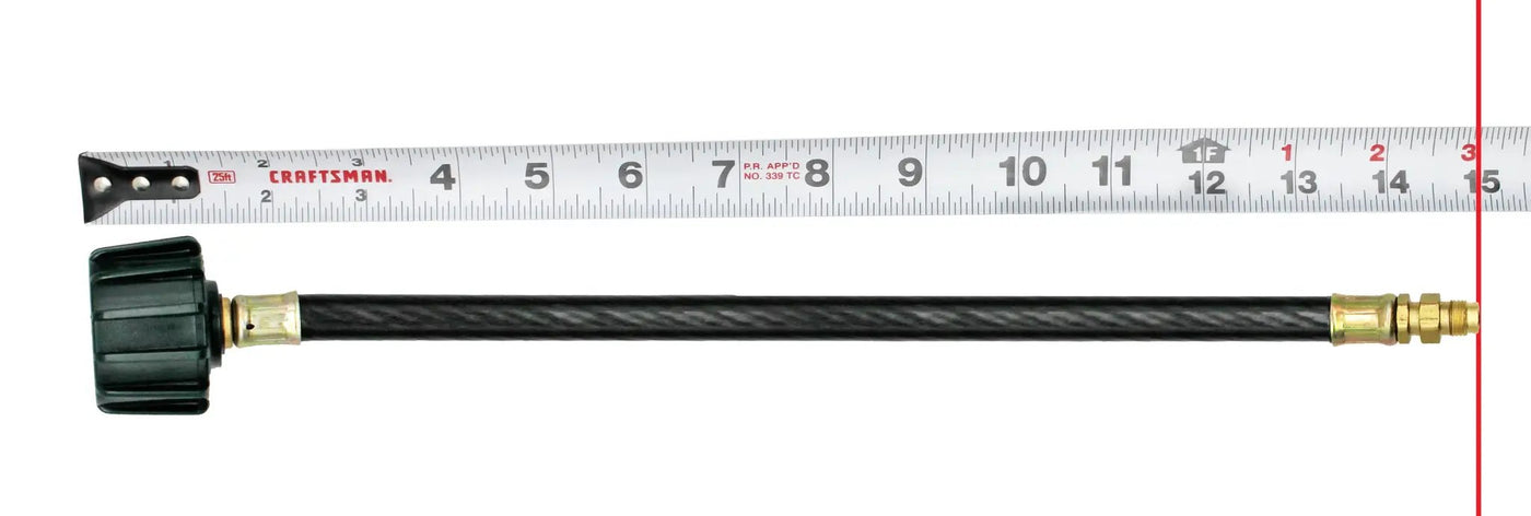 Flame King 15 Inch RV Or Trailer Propane Tank Pigtail Hose Connector by Flame King Products