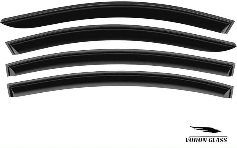 Open Box Voron Glass Tape-on Extra Durable Rain Guards for Ford Bronco Sport 2021-2024, Window Deflectors, Vent Window Visors, 4 Pieces - 100491 by Selzalot