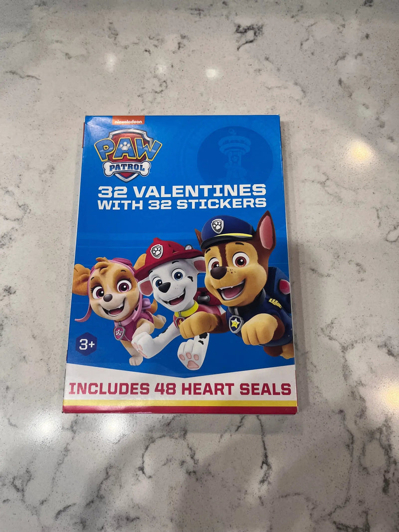 Brand New Sealed Paper Magic Group Valentine Paw Patrol Card Kit by Selzalot