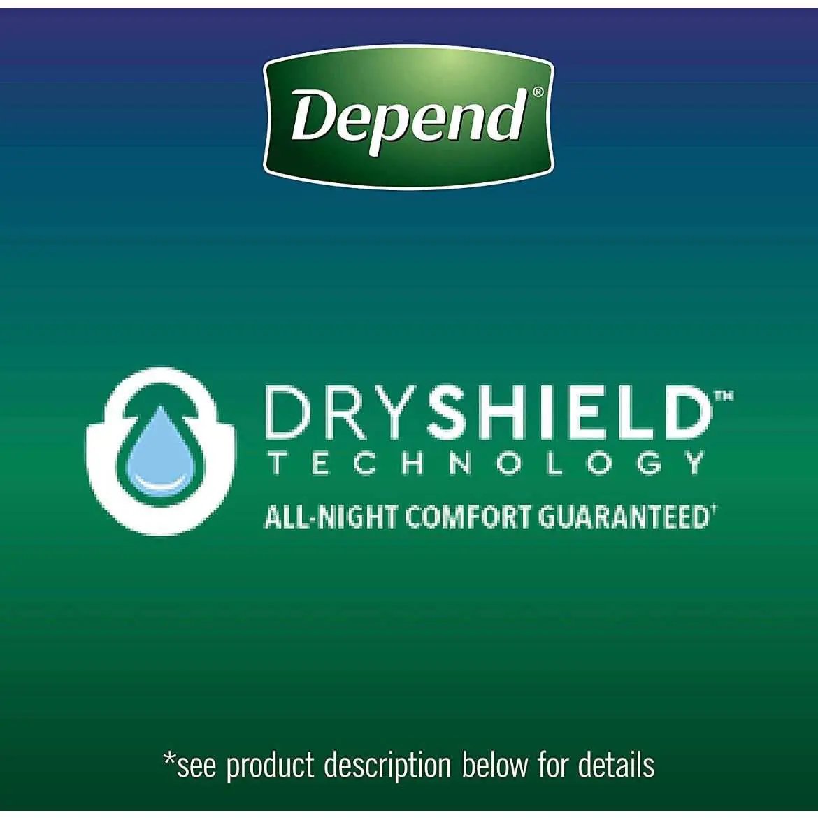 Depend Night Defense Adult Incontinence Underwear for Men, Overnight, Disposable, X-Large, 24 Count (2 Packs of 12) (Packaging May Vary) by Selzalot