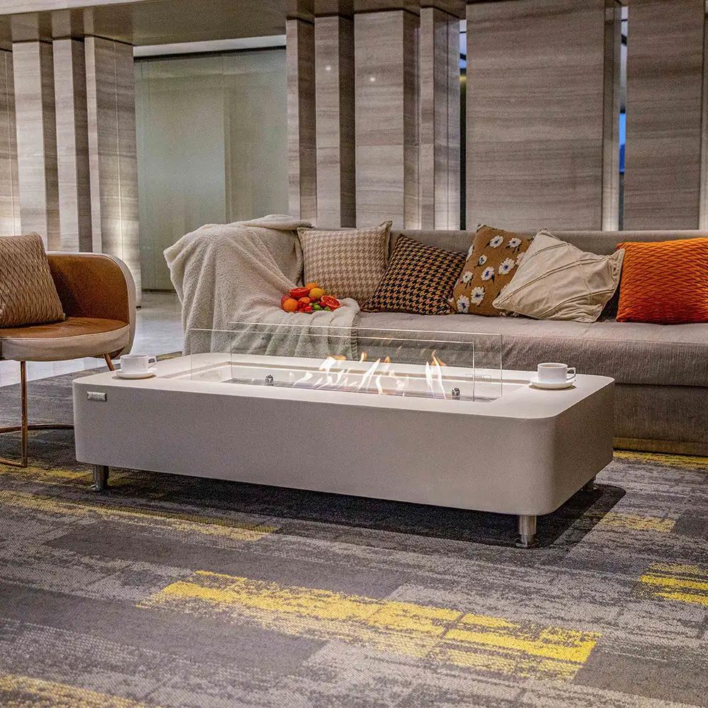 Elementi Sydney Ethanol Fire Pit 61.9 x 29.9 Inches