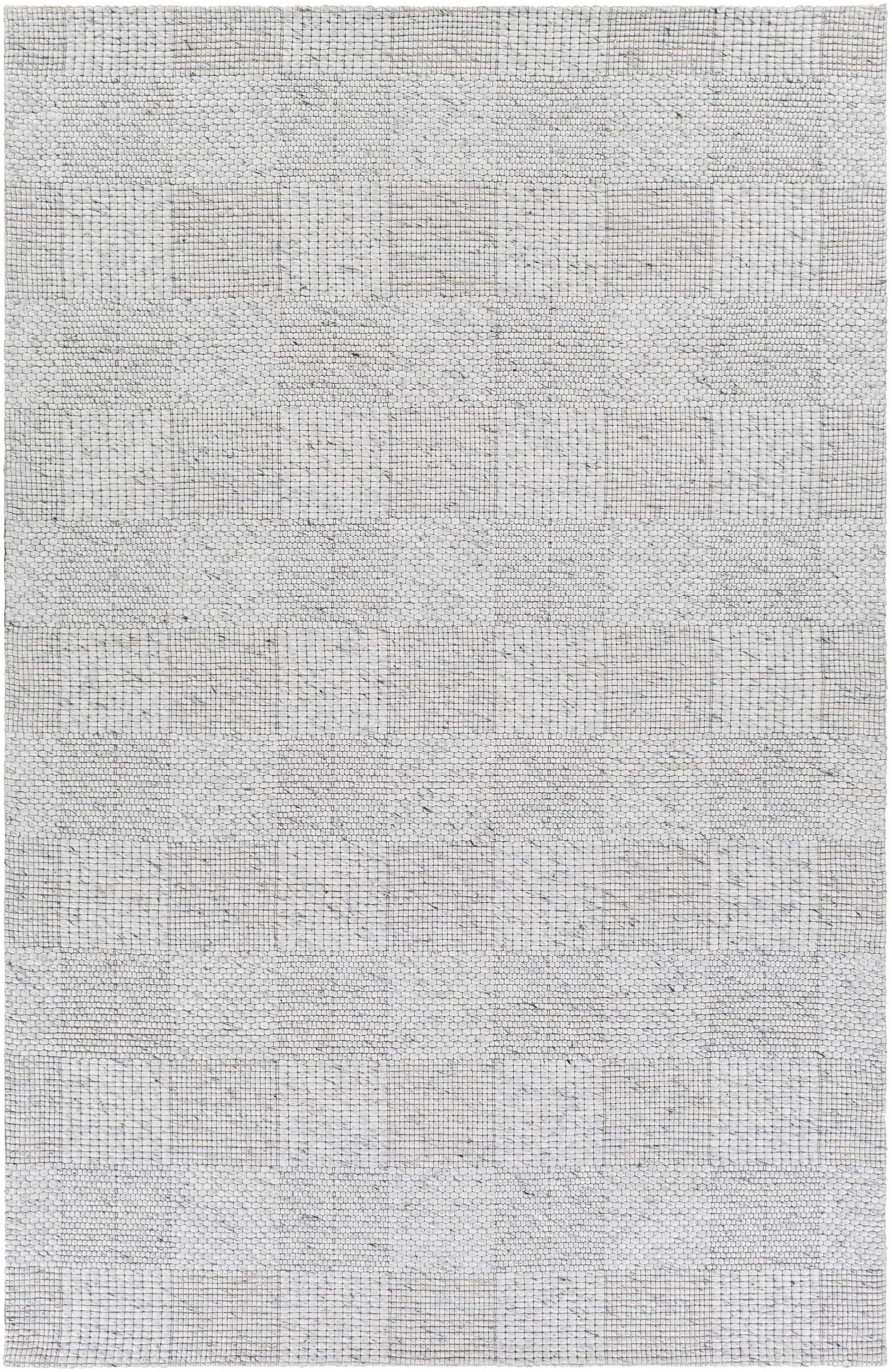 Eckman Wool Checkered Rug - Clearance by Boutique Rugs