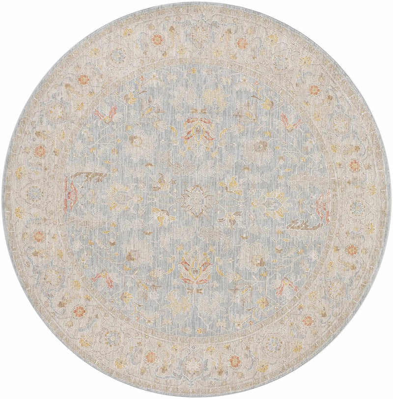 Edie Taupe Thick Luxe Oushak Rug by Boutique Rugs
