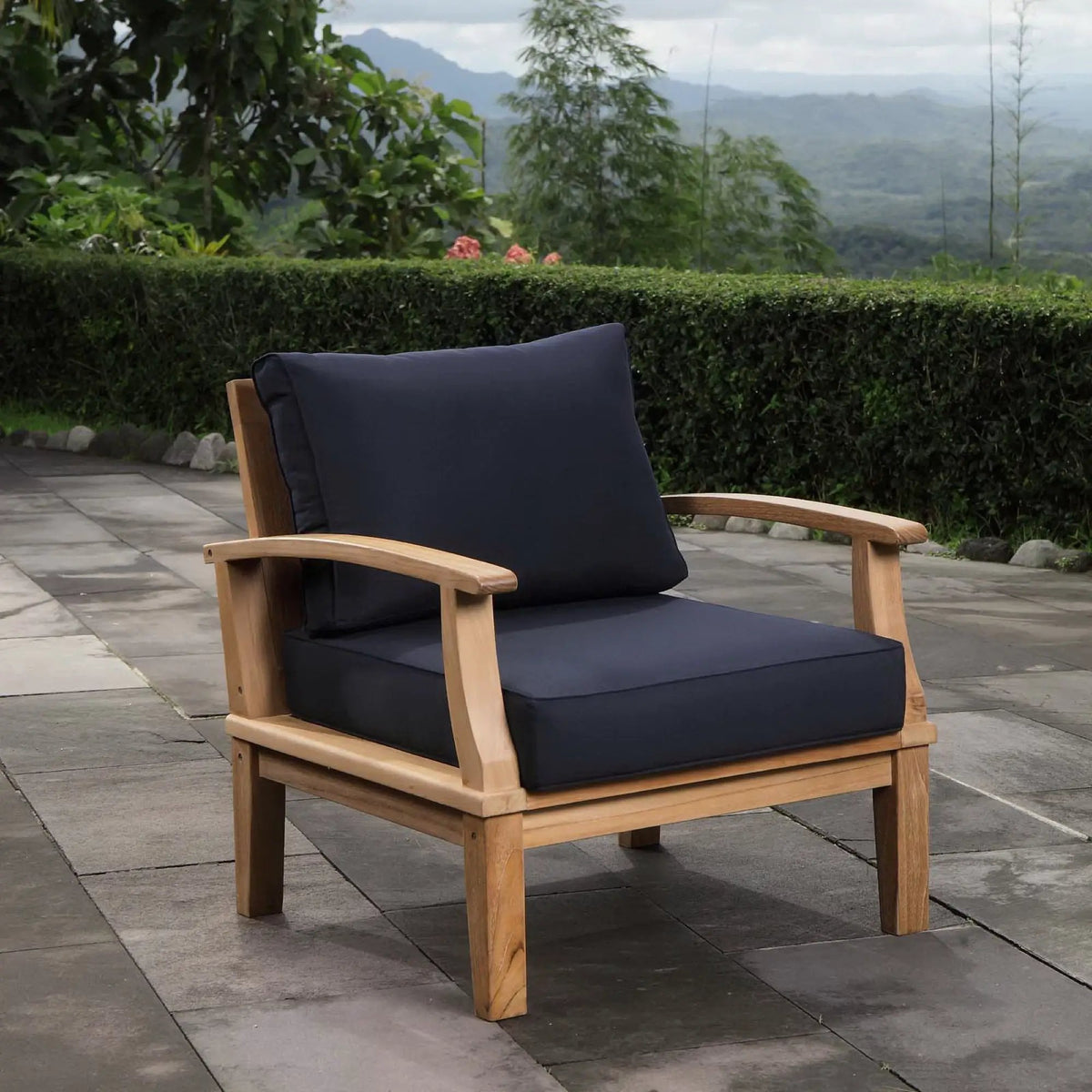Marina Outdoor Patio Teak Armchair by Modway by HouseOfZazla