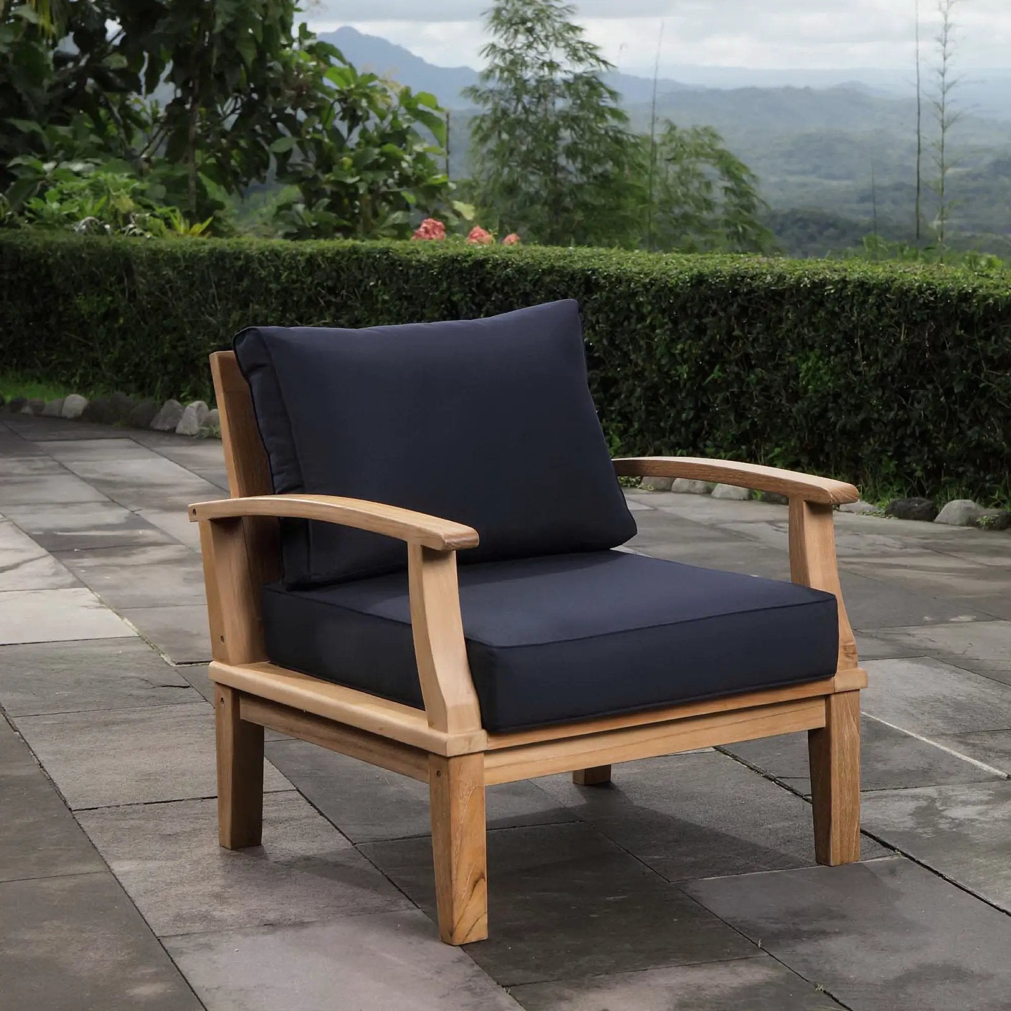 Marina Outdoor Patio Teak Armchair by Modway by HouseOfZazla
