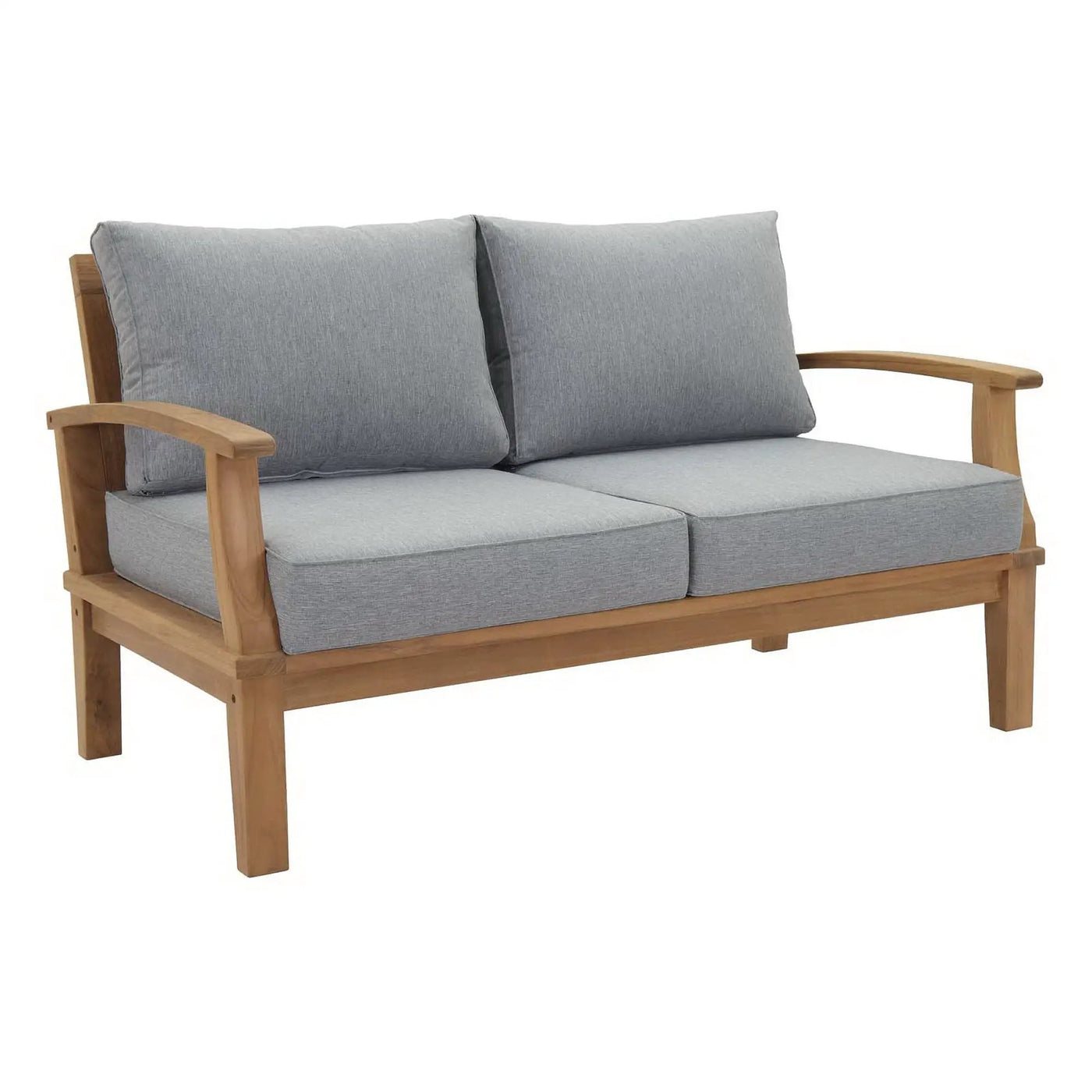Marina Outdoor Patio Teak Loveseat by Modway by HouseOfZazla
