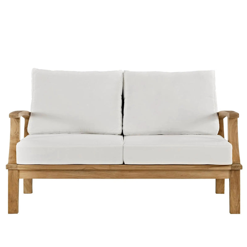 Marina Outdoor Patio Teak Loveseat by Modway by HouseOfZazla