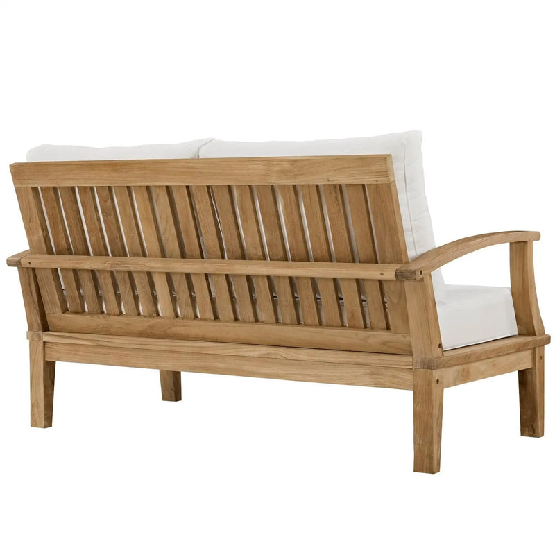 Marina Outdoor Patio Teak Loveseat by Modway by HouseOfZazla