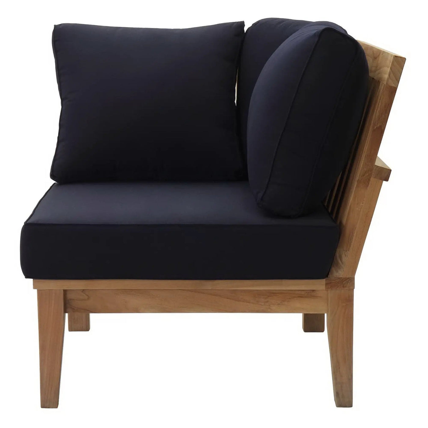 Marina Outdoor Patio Teak Corner Sofa by Modway by HouseOfZazla