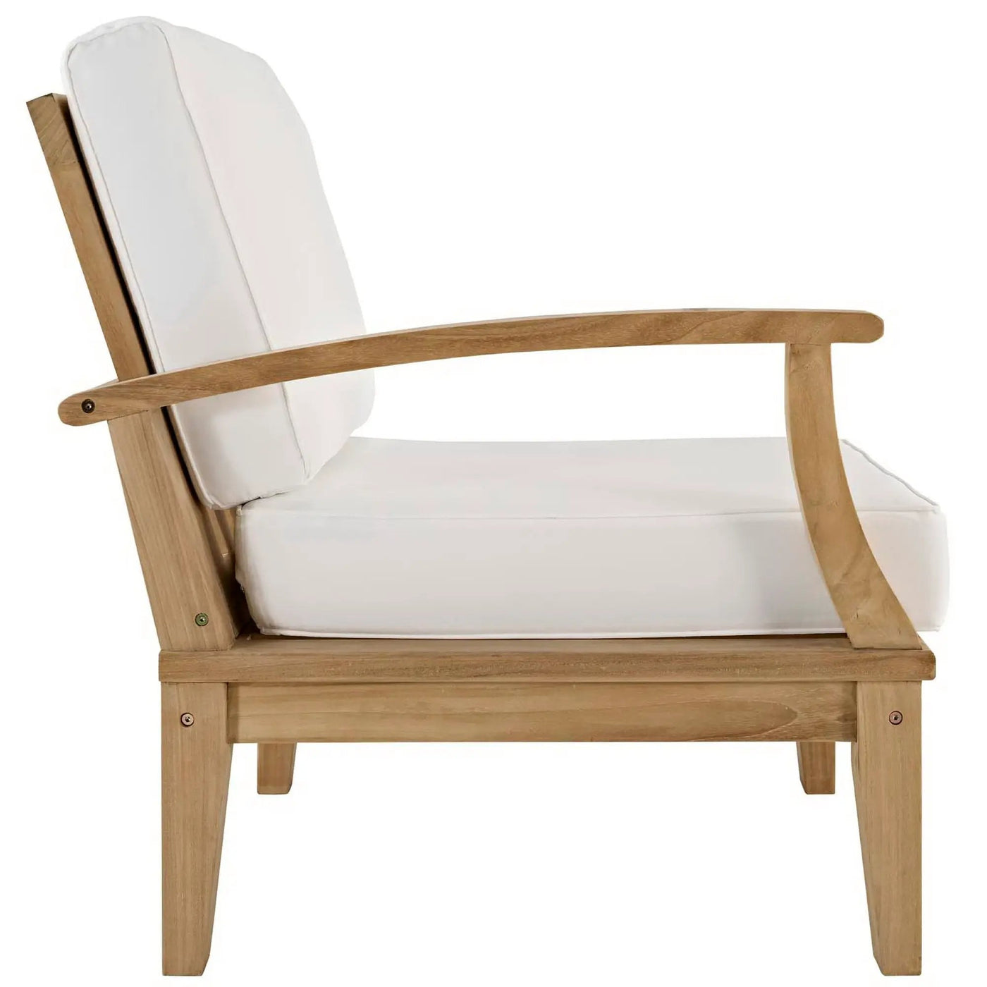 Marina Outdoor Patio Teak Left-Facing Sofa by Modway by HouseOfZazla