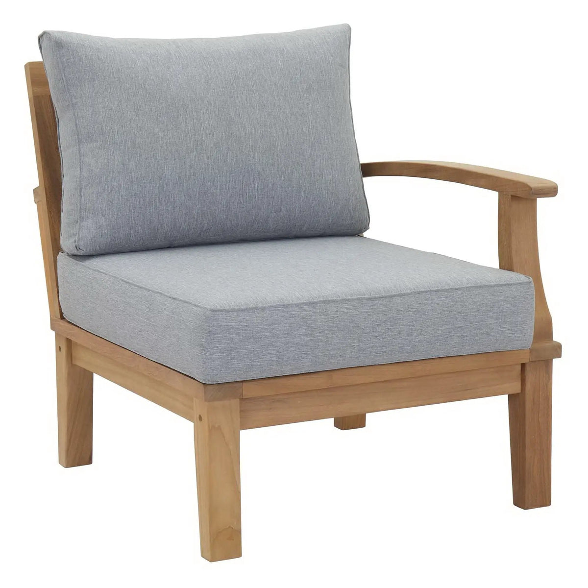 Marina Outdoor Patio Teak Right-Facing Sofa by Modway by HouseOfZazla