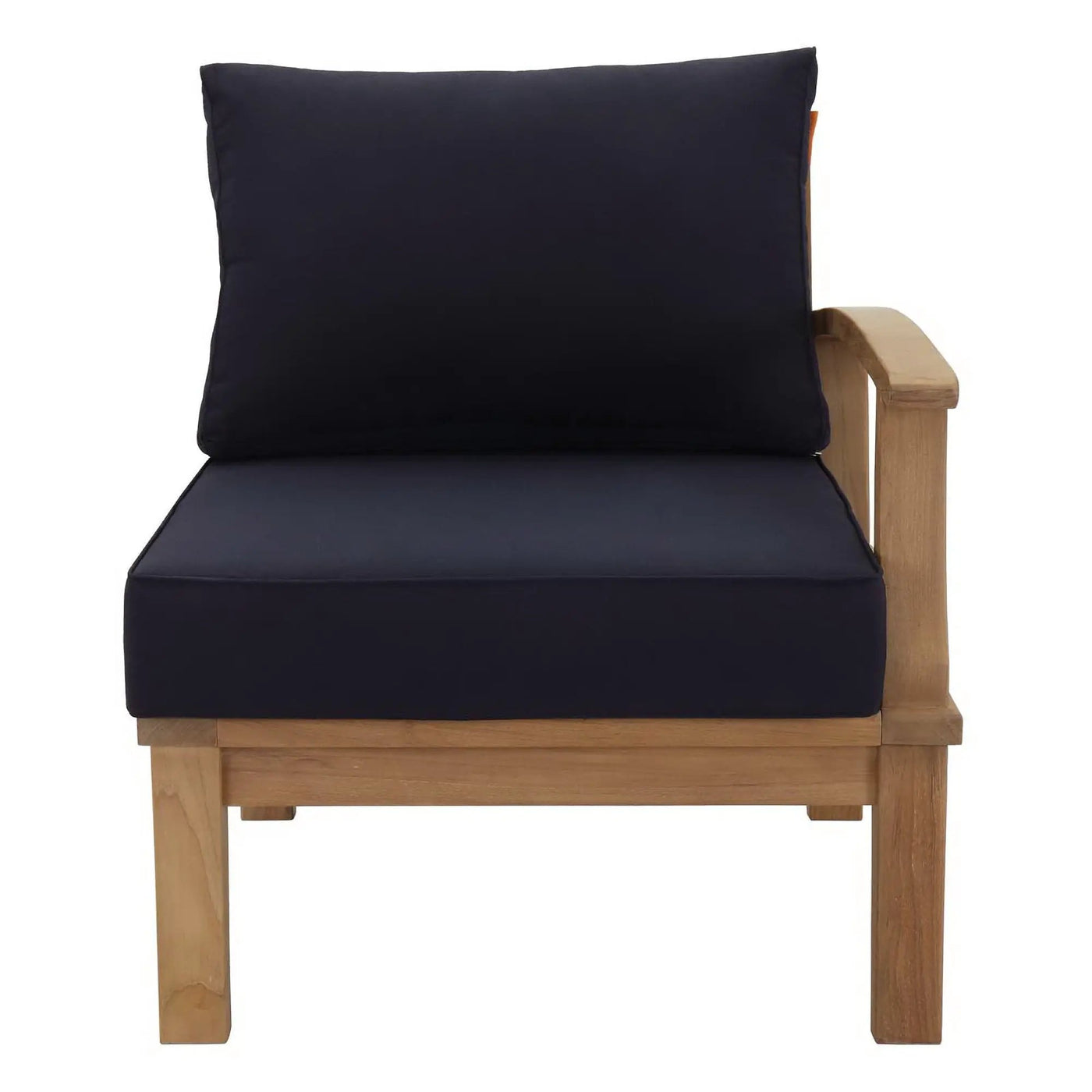 Marina Outdoor Patio Teak Right-Facing Sofa by Modway by HouseOfZazla