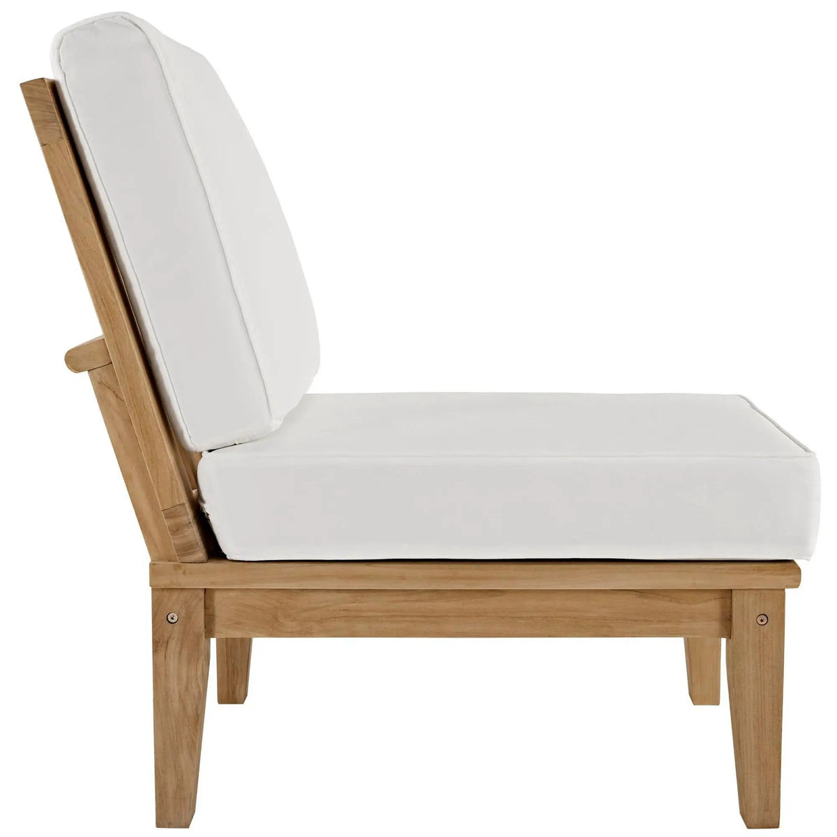 Marina Armless Outdoor Patio Teak Sofa by Modway by HouseOfZazla
