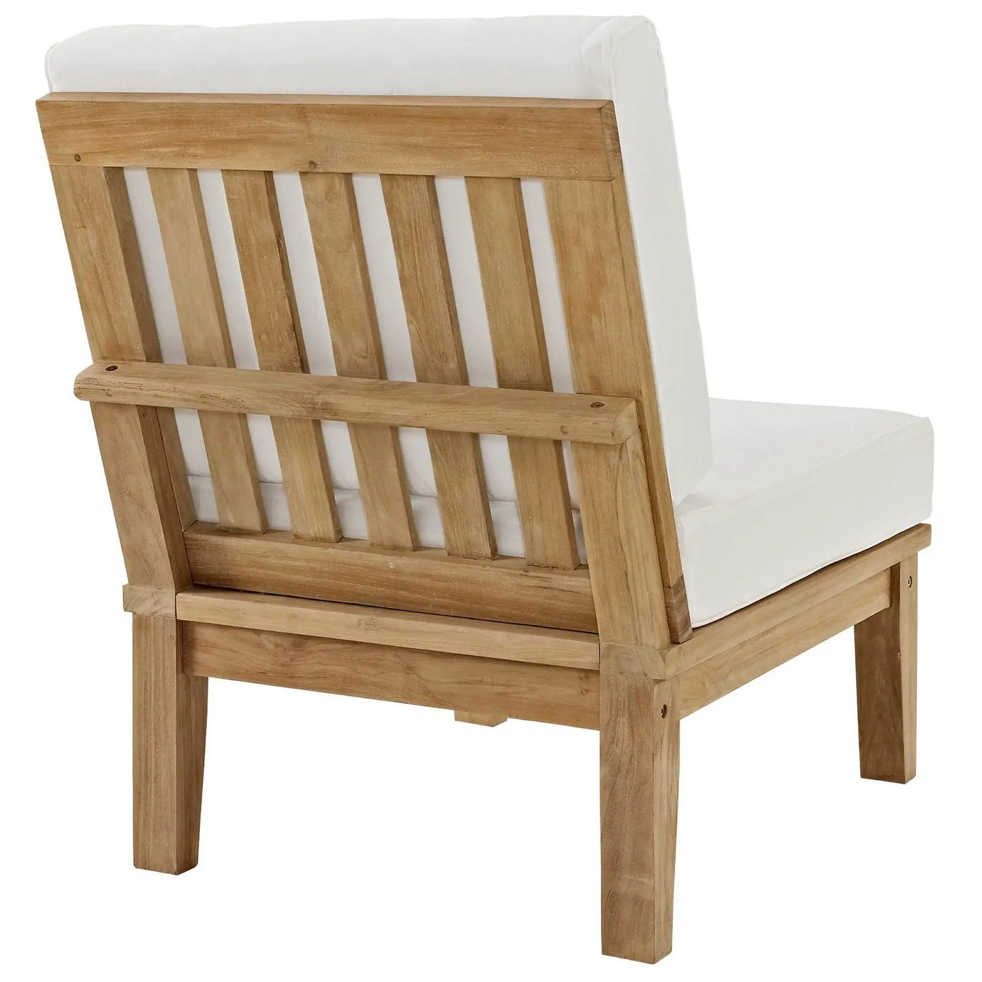 Marina Armless Outdoor Patio Teak Sofa by Modway by HouseOfZazla