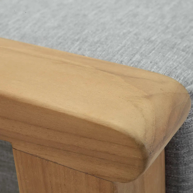 Marina Outdoor Patio Teak Ottoman by Modway by HouseOfZazla