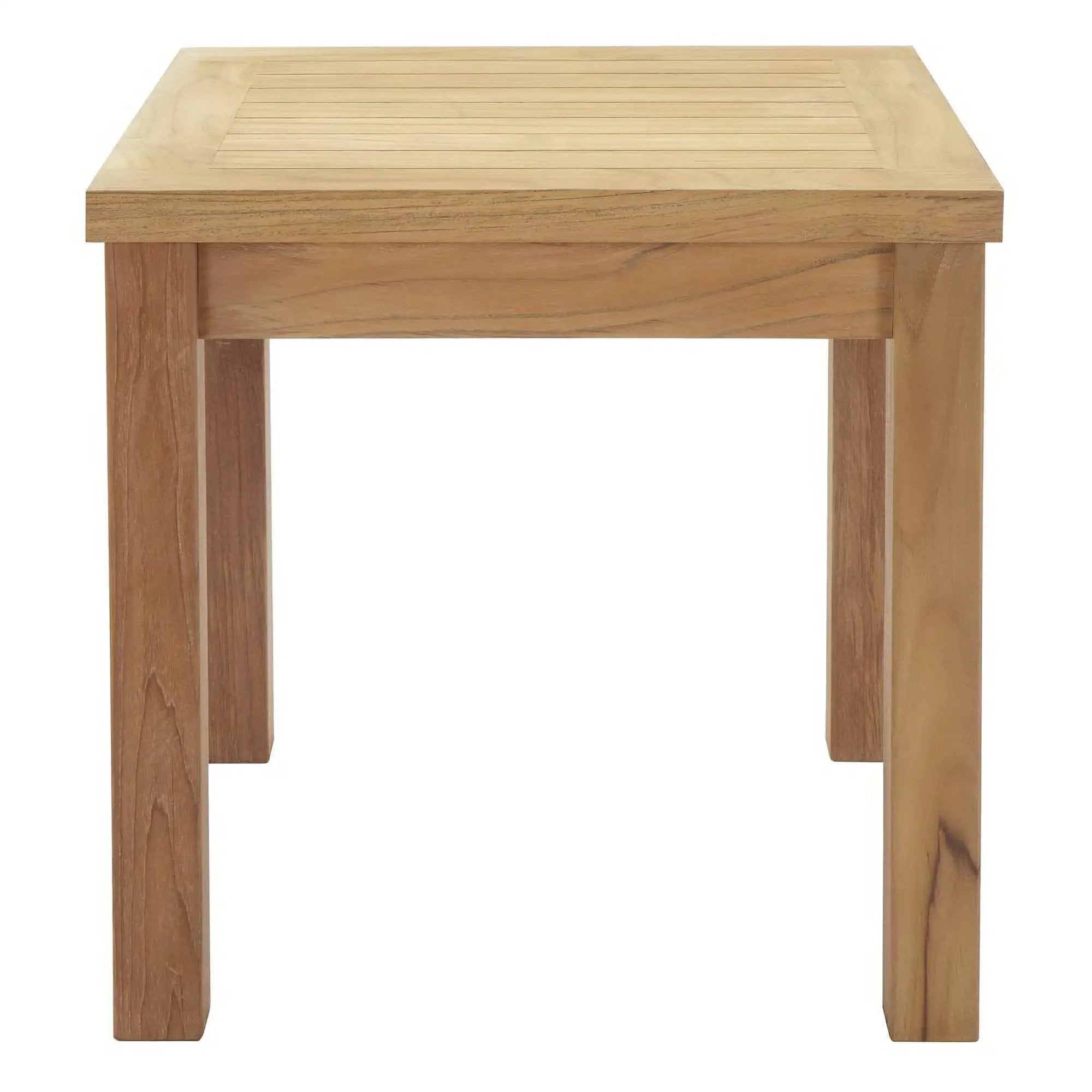 Marina Outdoor Patio Teak Side Table by Modway by HouseOfZazla