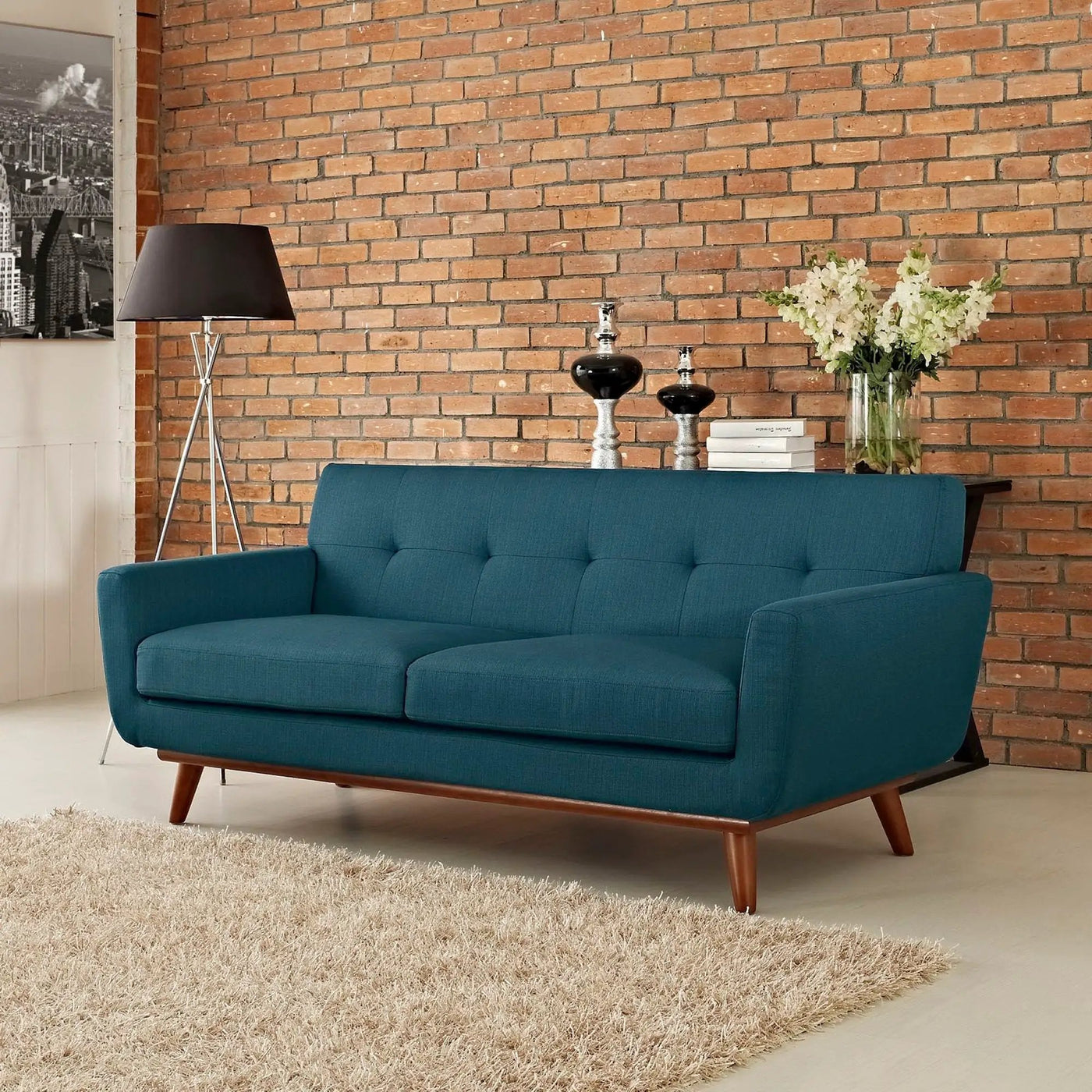 Engage Upholstered Fabric Loveseat by Modway by HouseOfZazla