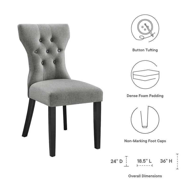 Silhouette Dining Side Chair by Modway by HouseOfZazla