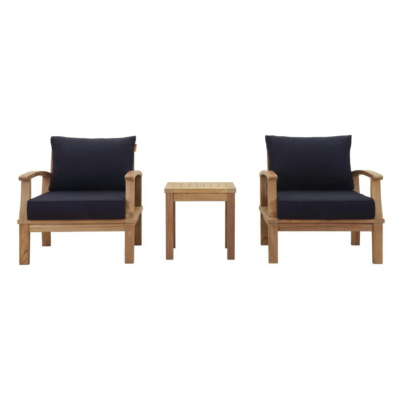 Marina 3-Piece Outdoor Patio Teak Set by Modway by HouseOfZazla
