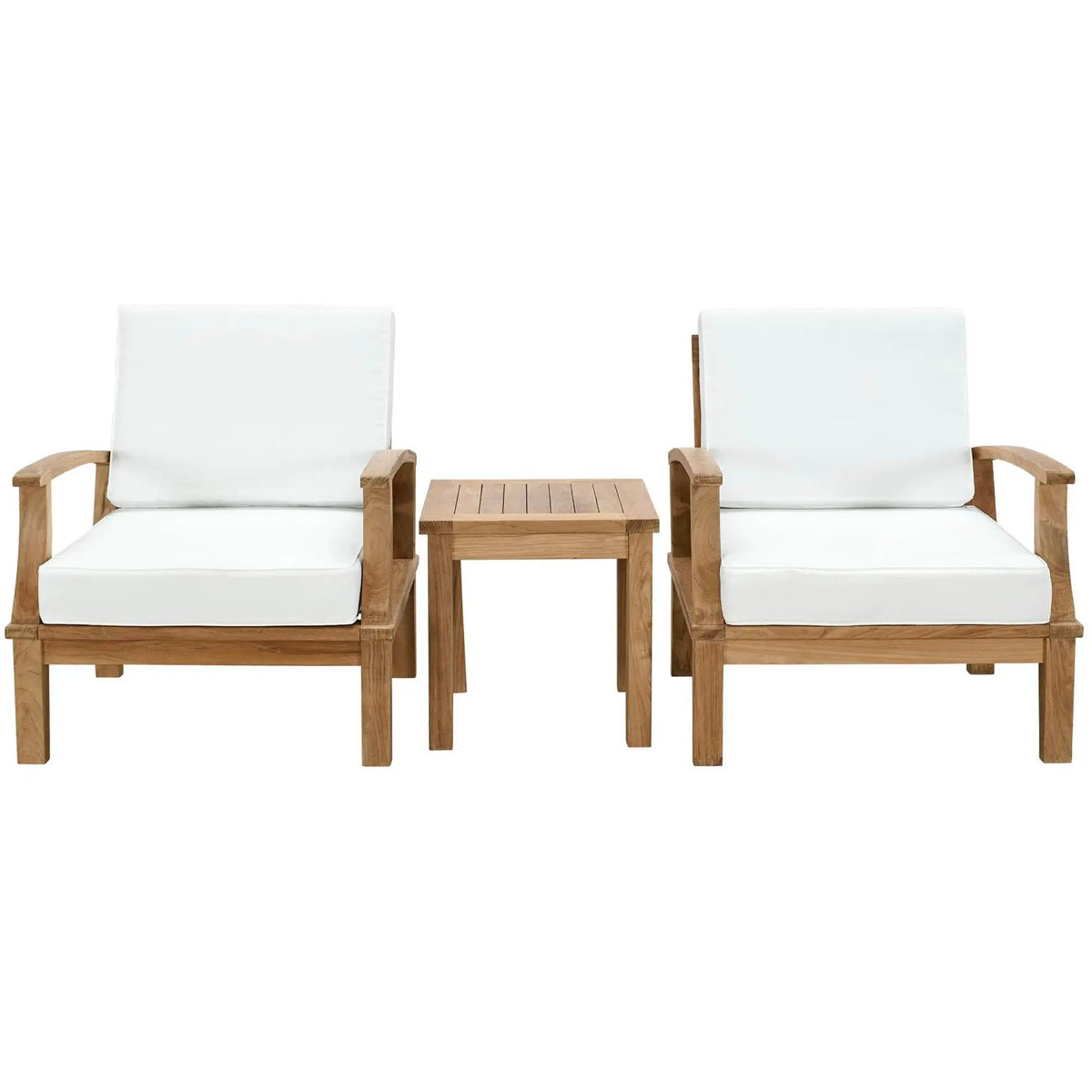 Marina 3-Piece Outdoor Patio Teak Set by Modway by HouseOfZazla
