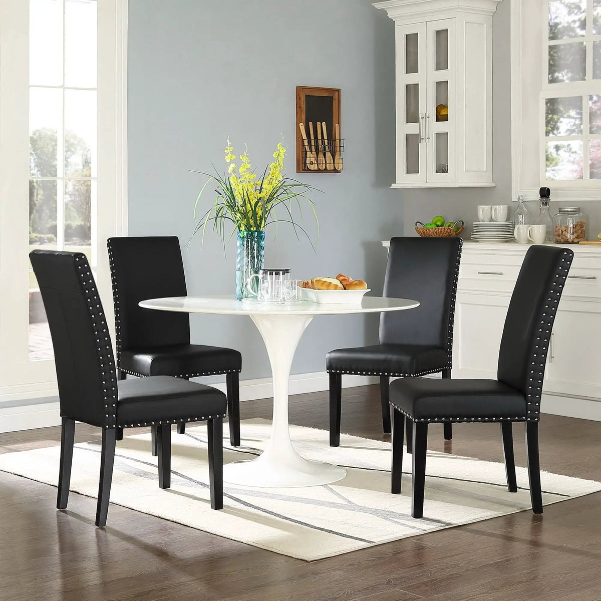 Parcel Dining Faux Leather Side Chair by Modway by HouseOfZazla