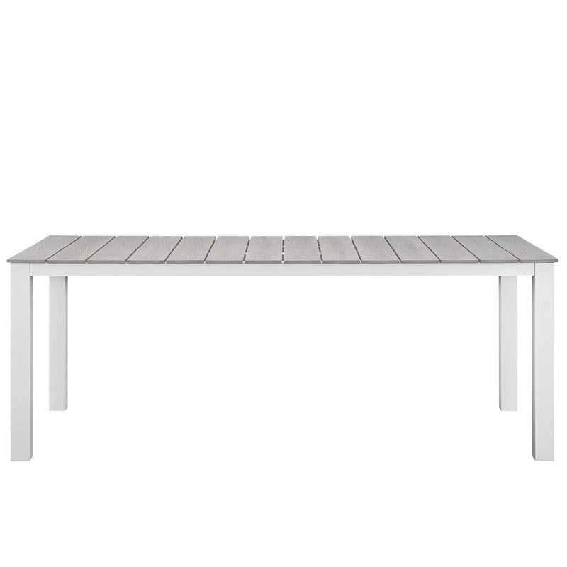 Maine 80" Outdoor Patio Dining Table by Modway by HouseOfZazla
