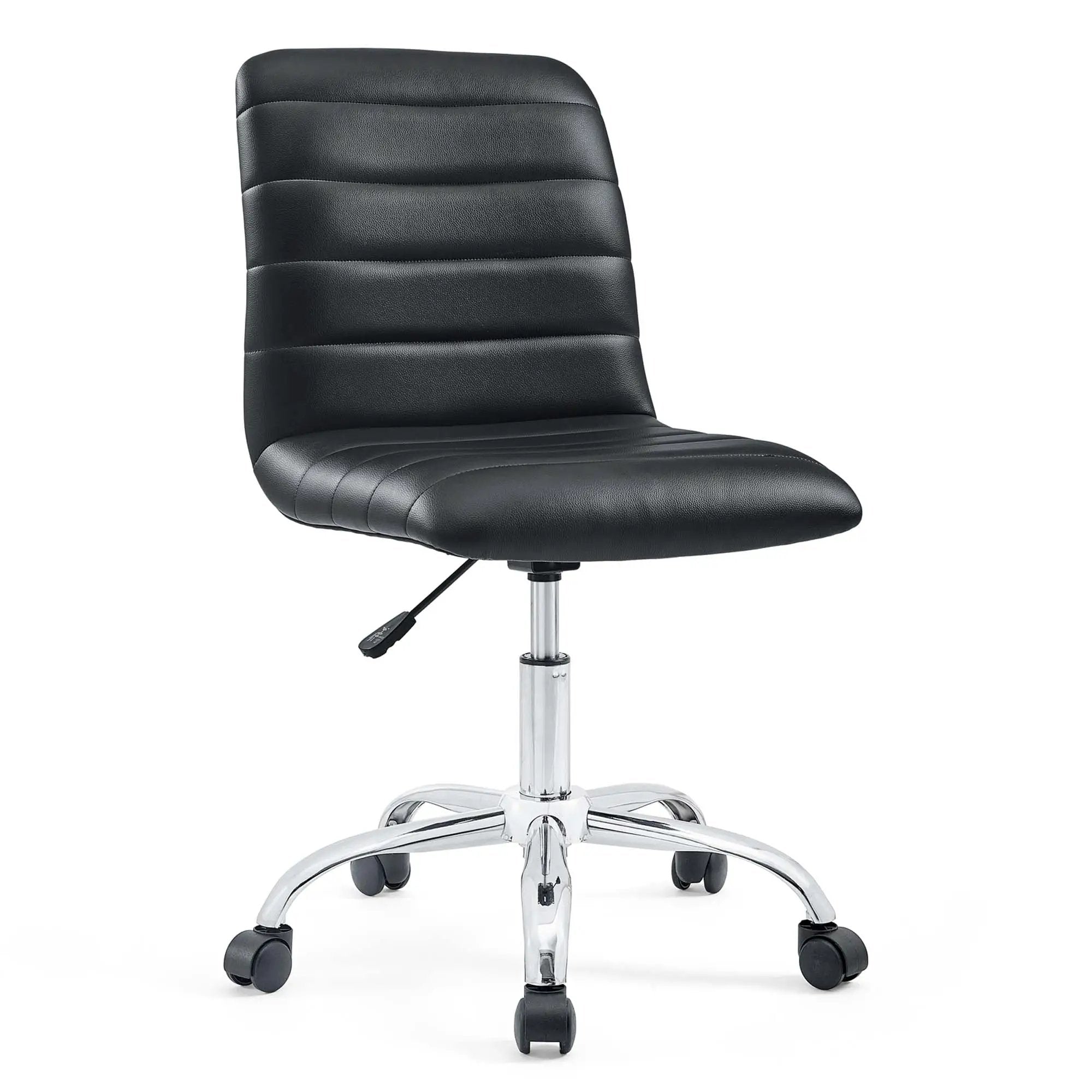 Ripple Armless Mid Back Vinyl Office Chair by Modway by HouseOfZazla