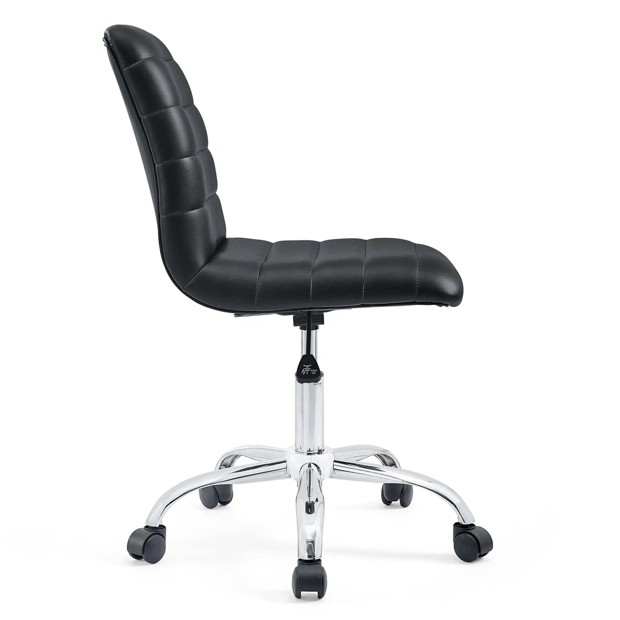 Ripple Armless Mid Back Vinyl Office Chair by Modway by HouseOfZazla