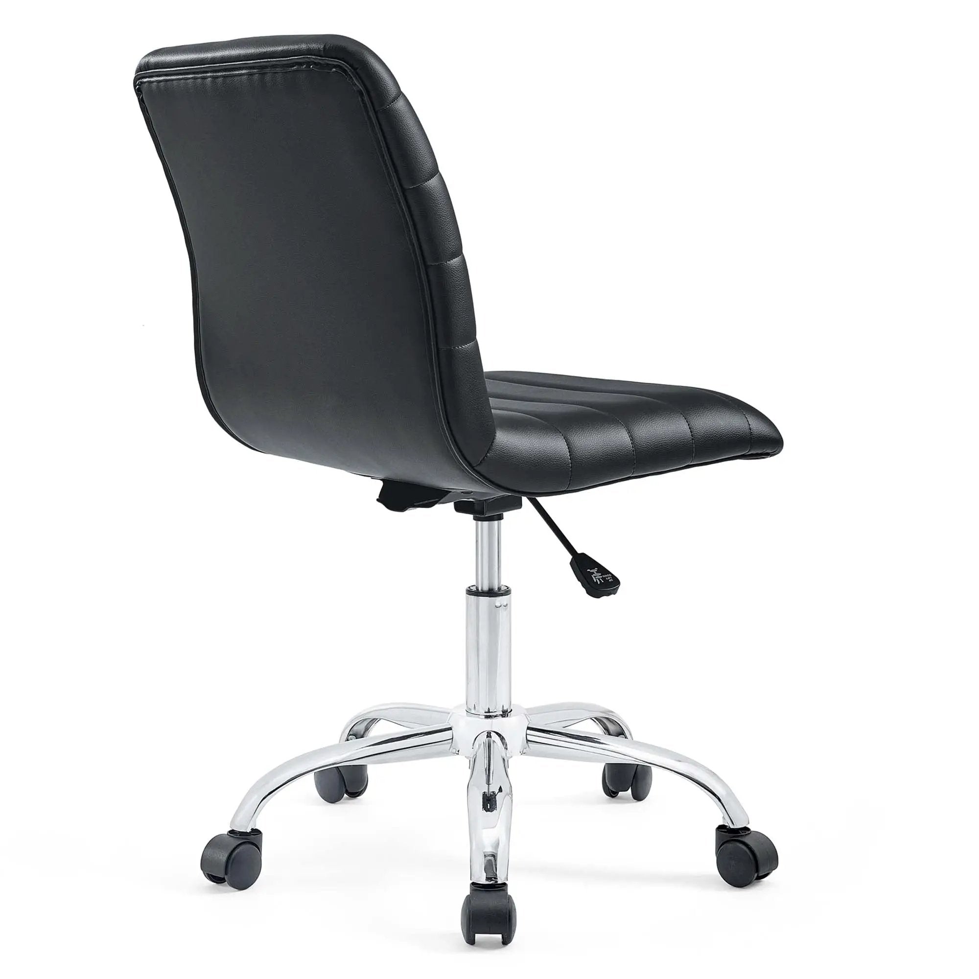 Ripple Armless Mid Back Vinyl Office Chair by Modway by HouseOfZazla