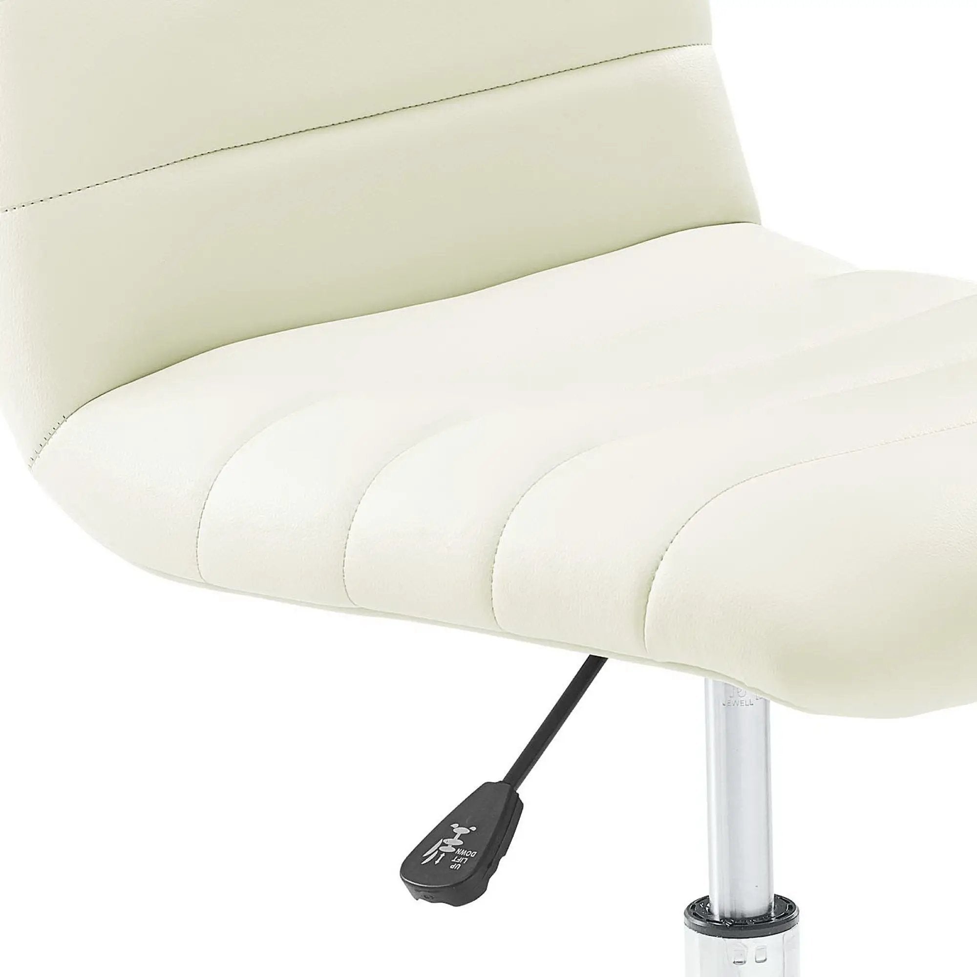 Ripple Armless Mid Back Vinyl Office Chair by Modway by HouseOfZazla