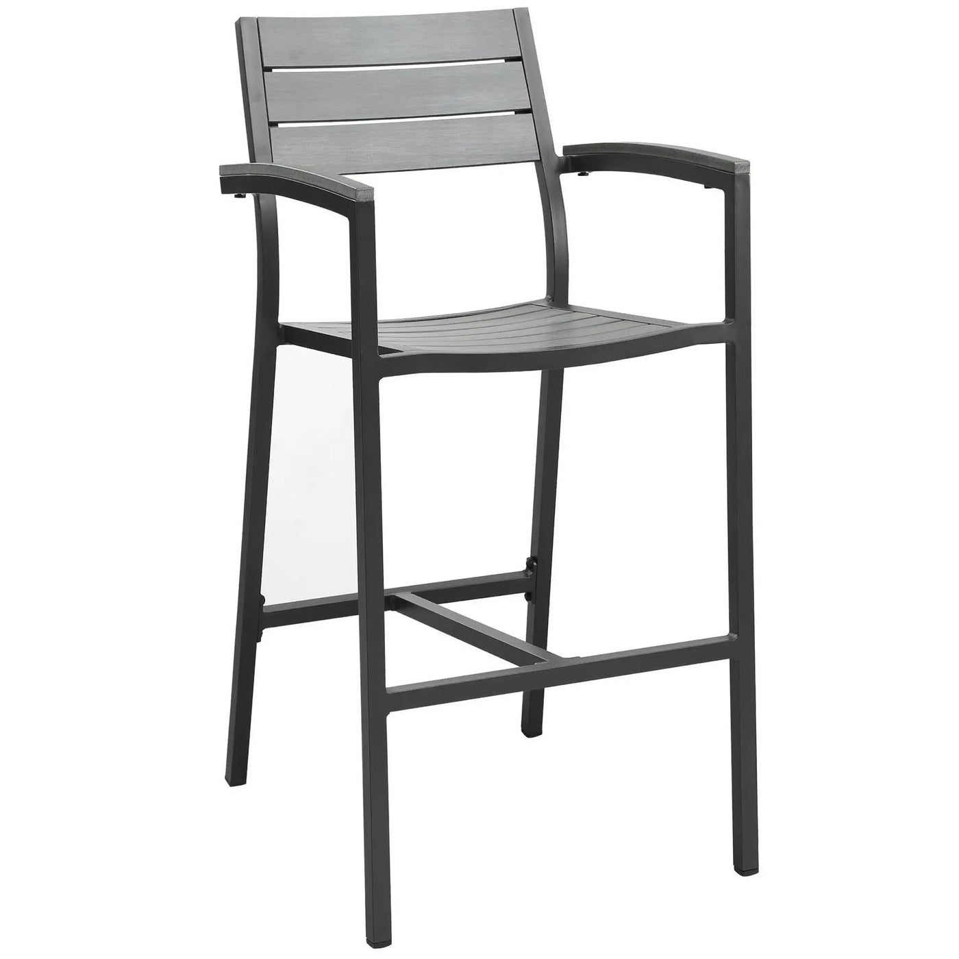 Maine Outdoor Patio Bar Stool Set of 2 by Modway by HouseOfZazla