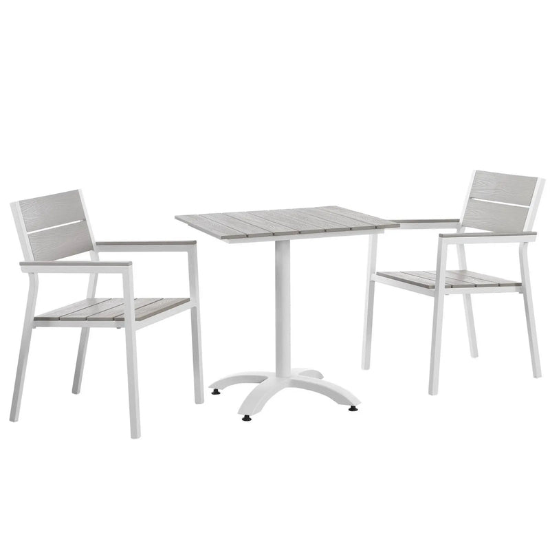 Maine 3 Piece Outdoor Patio Dining Set by Modway by HouseOfZazla