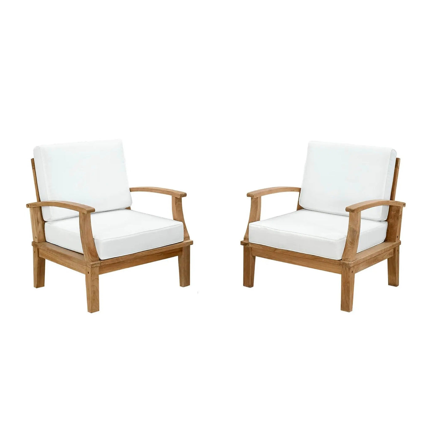 Marina 2 Piece Outdoor Patio Teak Set by Modway by HouseOfZazla