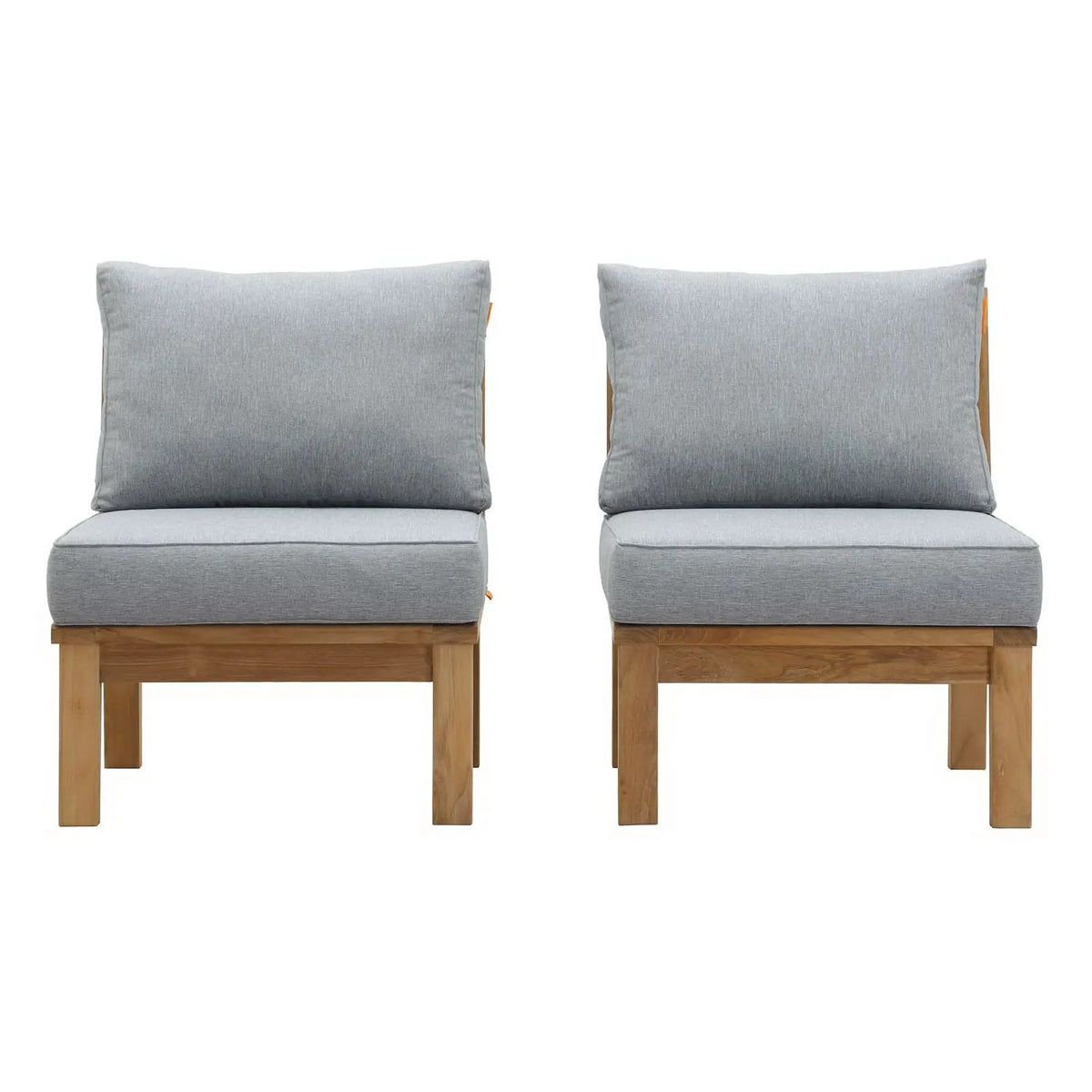 Marina 2 Piece Outdoor Patio Teak Set by Modway by HouseOfZazla