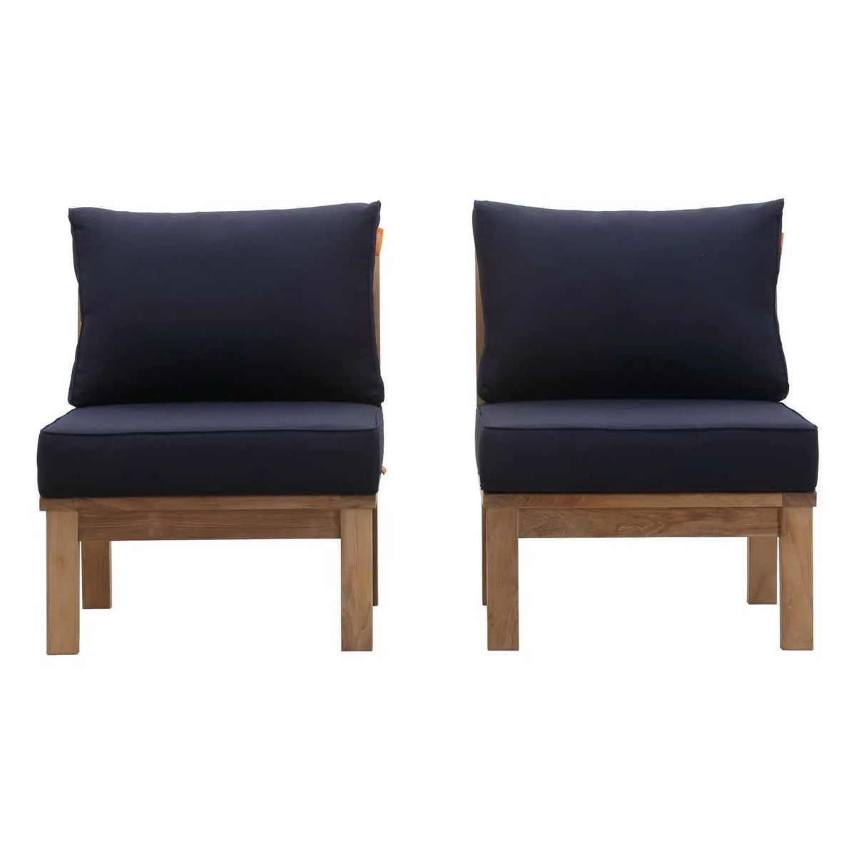 Marina 2 Piece Outdoor Patio Teak Set by Modway by HouseOfZazla