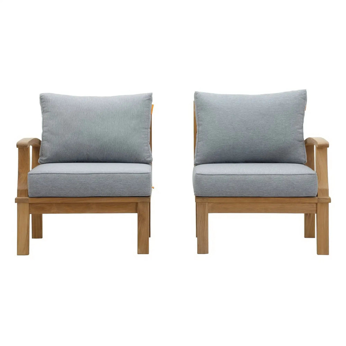 Marina 2 Piece Outdoor Patio Teak Set by Modway by HouseOfZazla