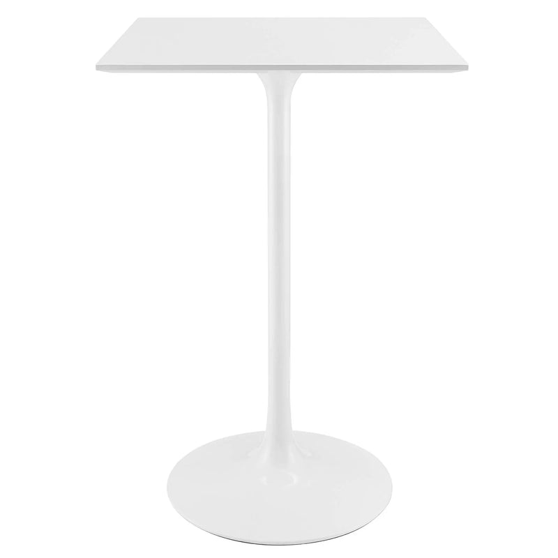 Lippa 28" Square Wood Bar Table by Modway by HouseOfZazla