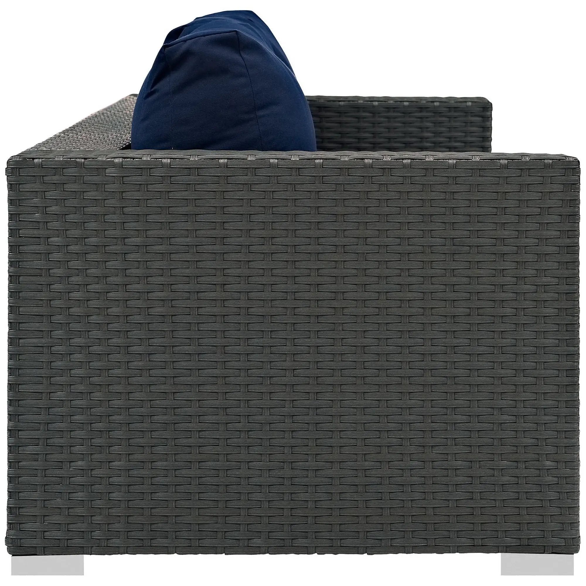 Sojourn Outdoor Patio Sunbrella Sofa by Modway by HouseOfZazla
