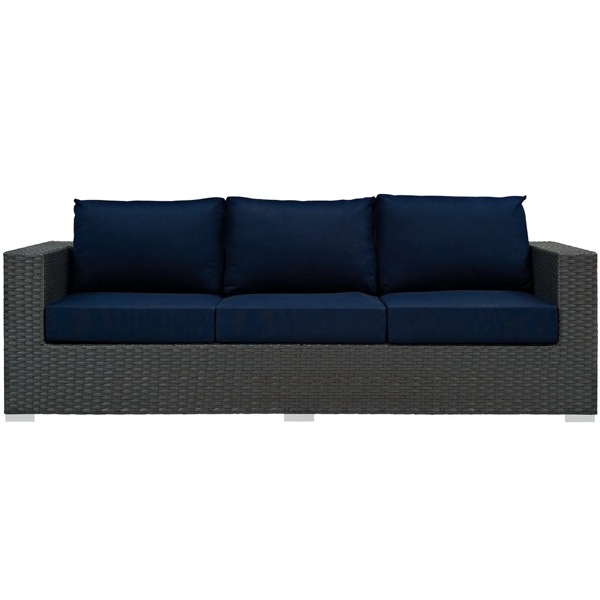 Sojourn Outdoor Patio Sunbrella Sofa by Modway by HouseOfZazla