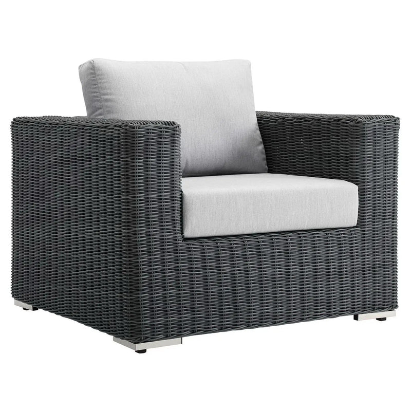 Summon Outdoor Patio Fabric Sunbrella Armchair by Modway by HouseOfZazla