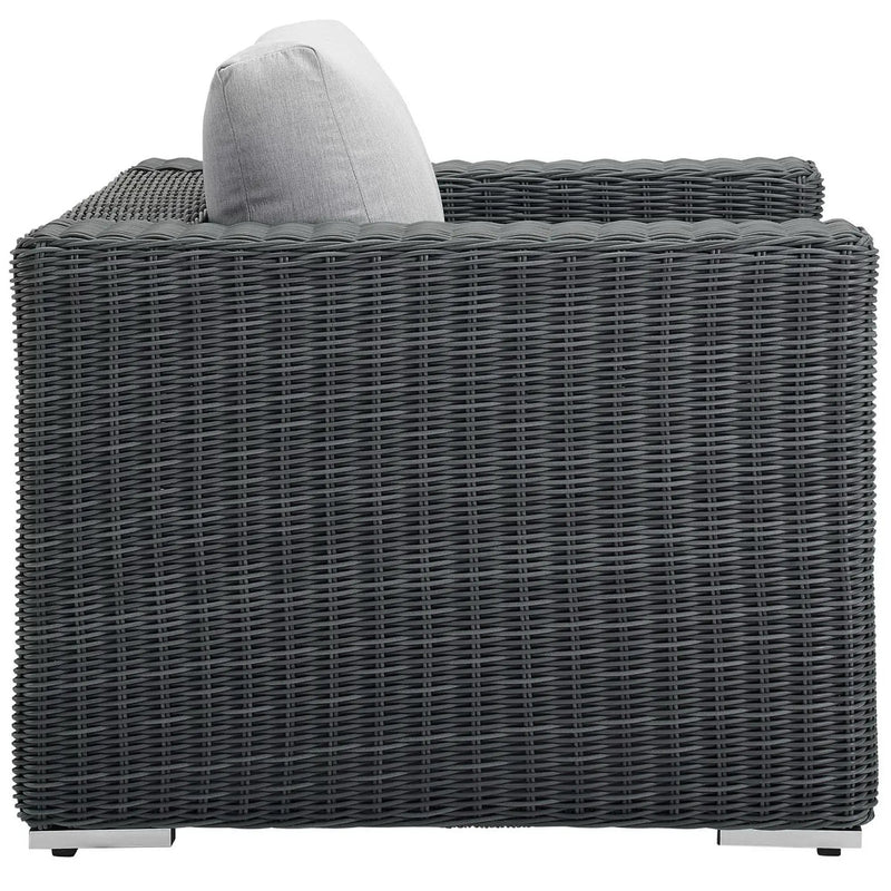 Summon Outdoor Patio Fabric Sunbrella Armchair by Modway by HouseOfZazla