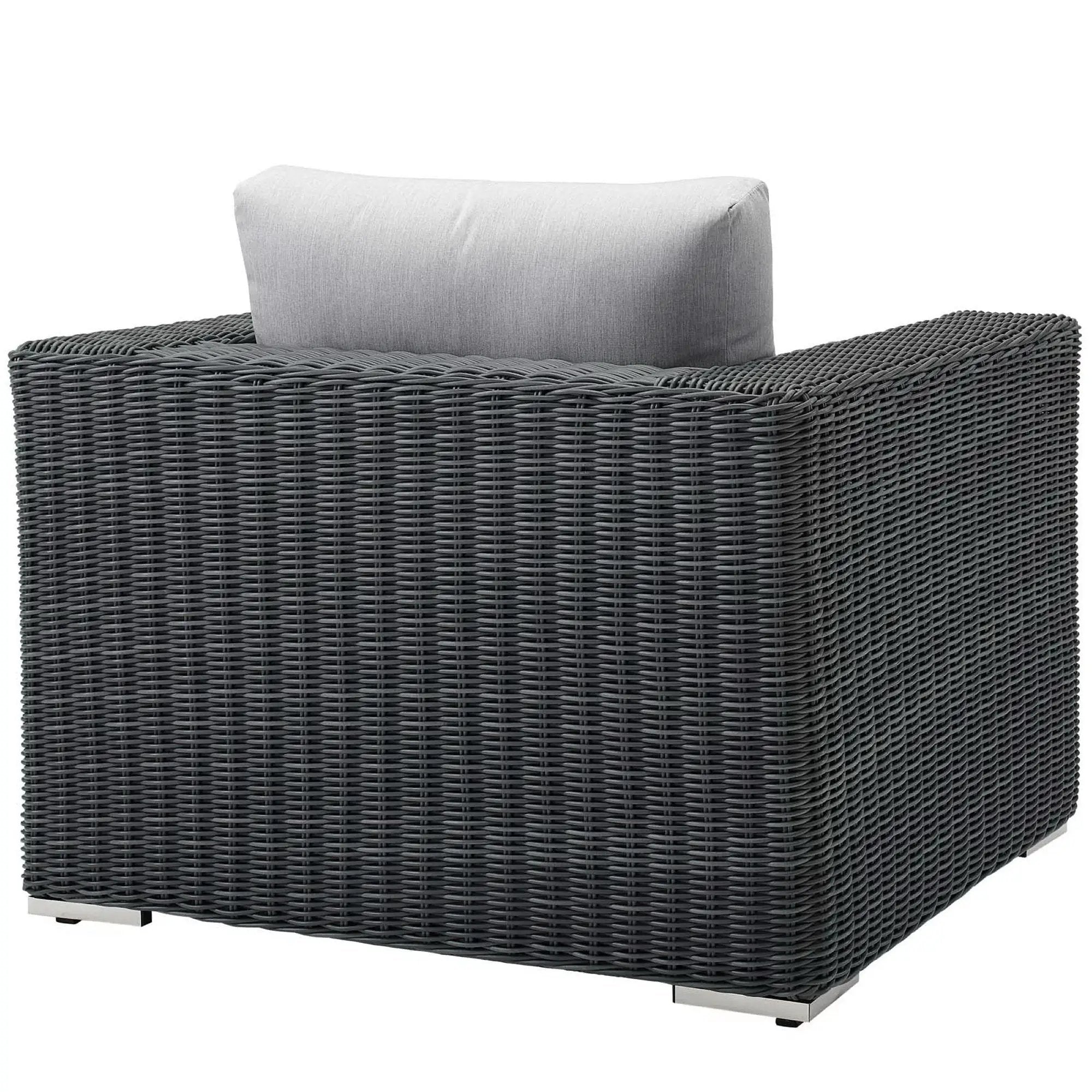 Summon Outdoor Patio Fabric Sunbrella Armchair by Modway by HouseOfZazla