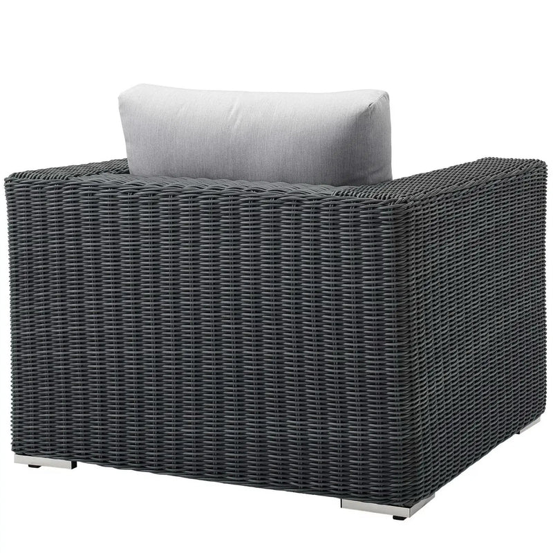 Summon Outdoor Patio Fabric Sunbrella Armchair by Modway by HouseOfZazla