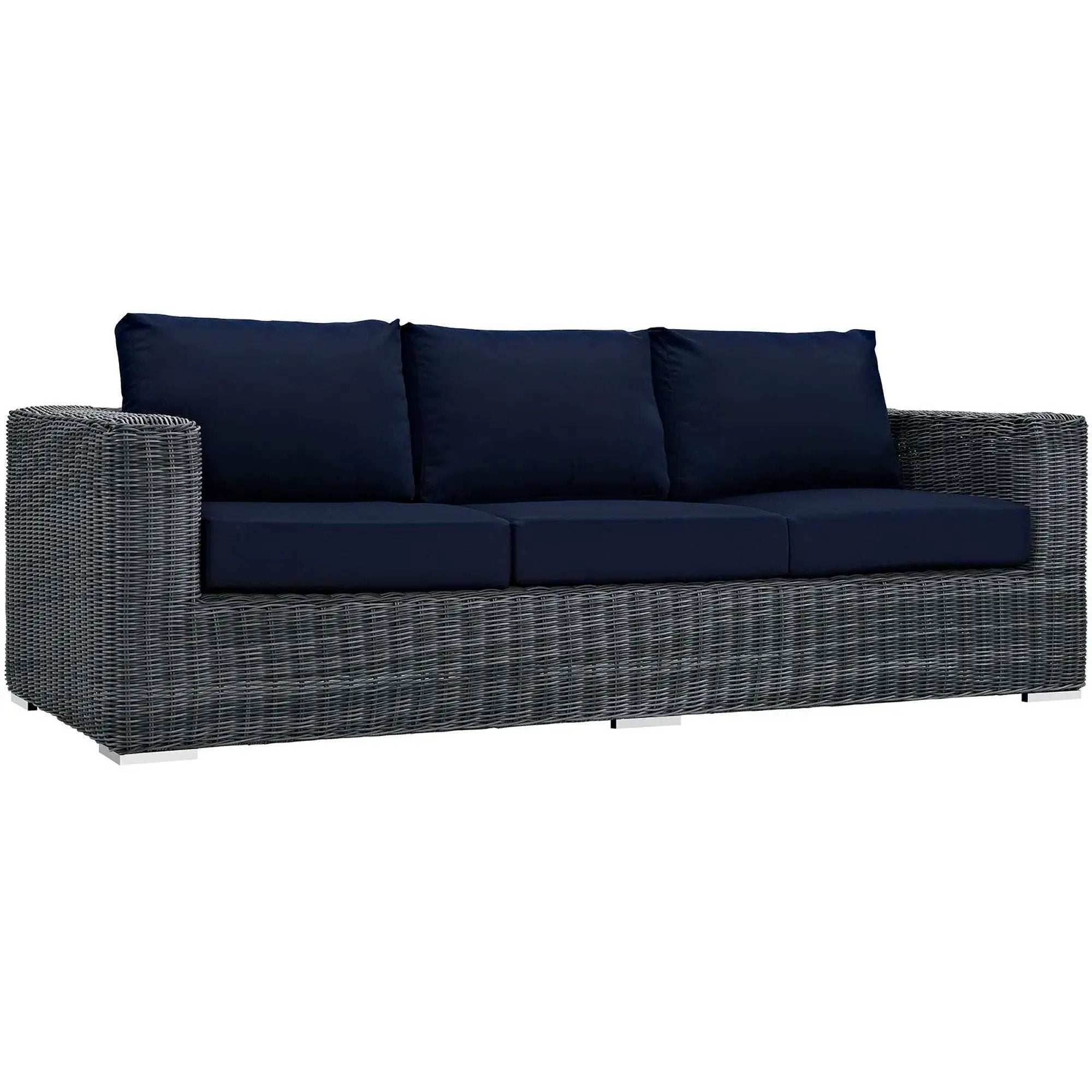 Summon Outdoor Patio Sunbrella Sofa by Modway by HouseOfZazla