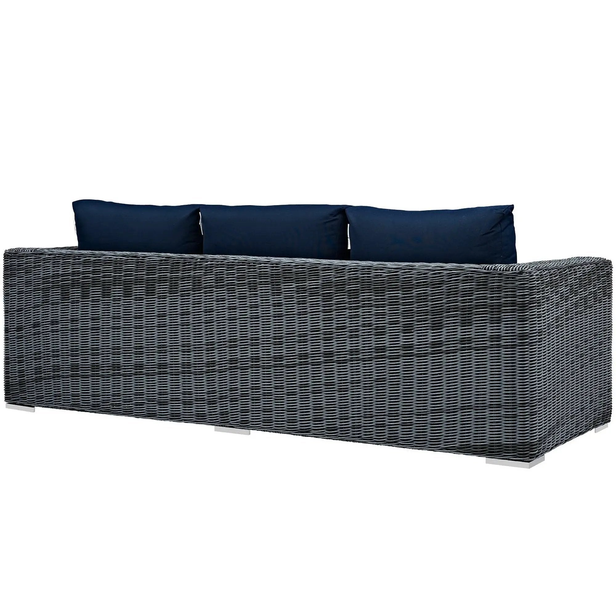 Summon Outdoor Patio Sunbrella Sofa by Modway by HouseOfZazla