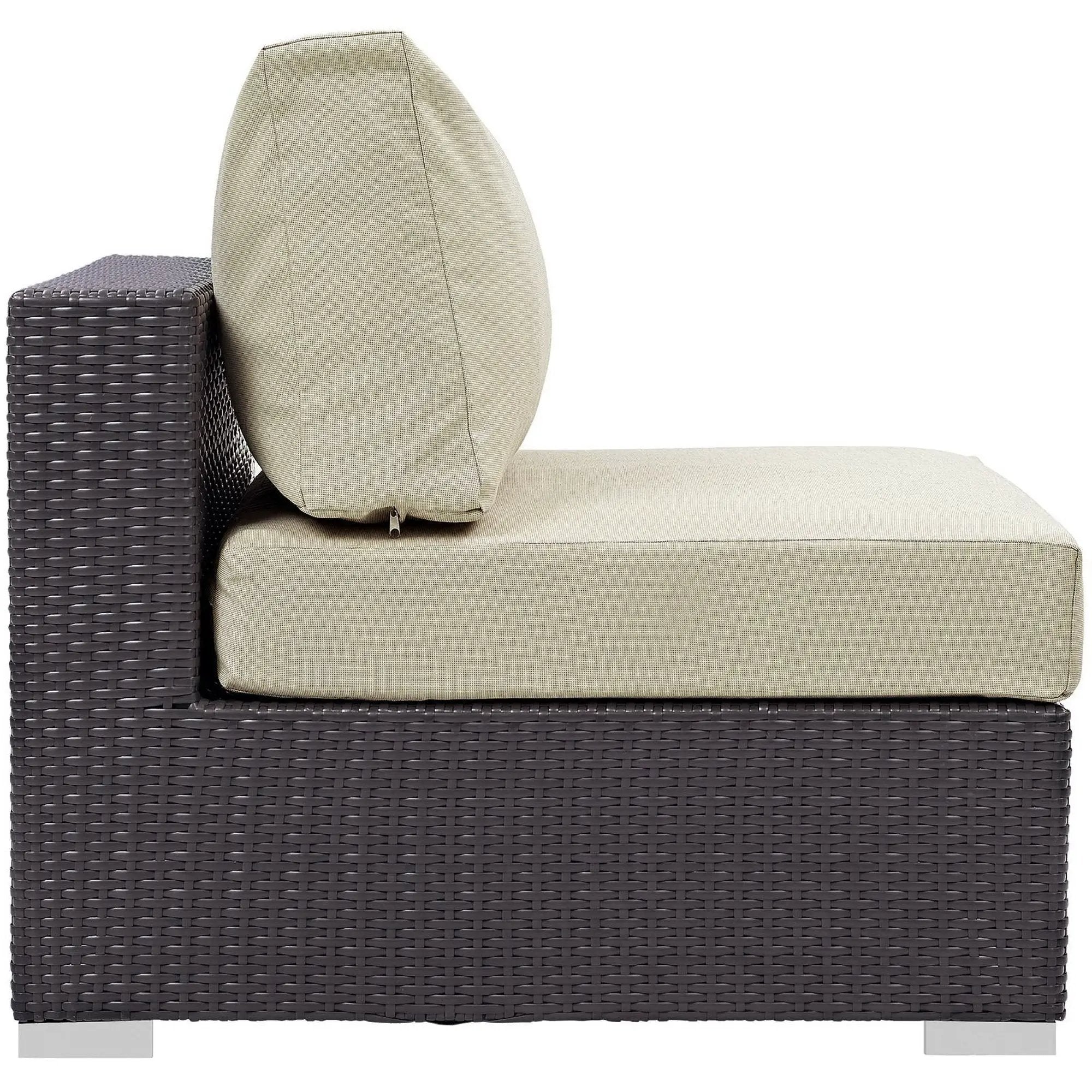Convene Outdoor Patio Armless Chair by Modway by HouseOfZazla