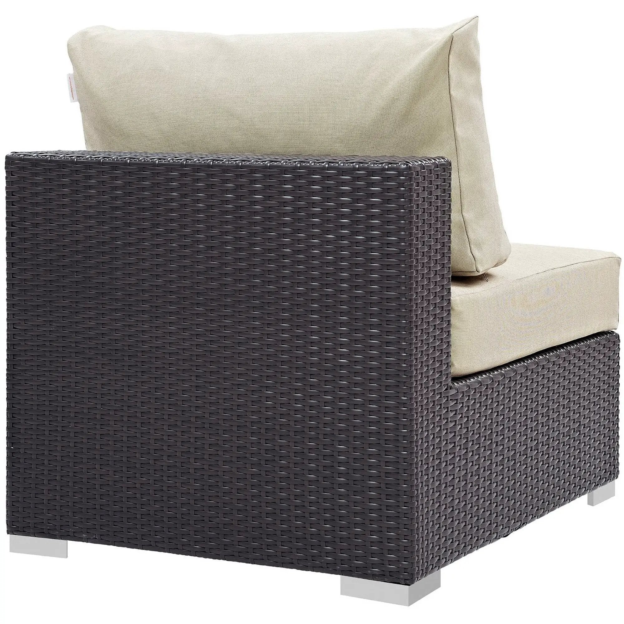 Convene Outdoor Patio Armless Chair by Modway by HouseOfZazla