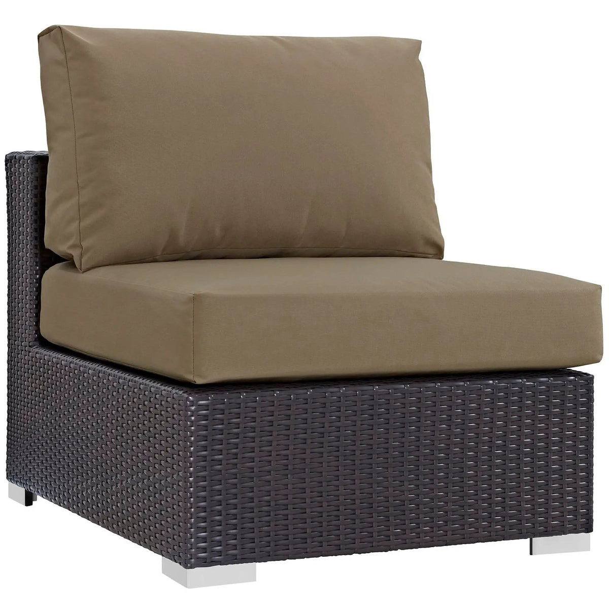 Convene Outdoor Patio Armless Chair by Modway by HouseOfZazla