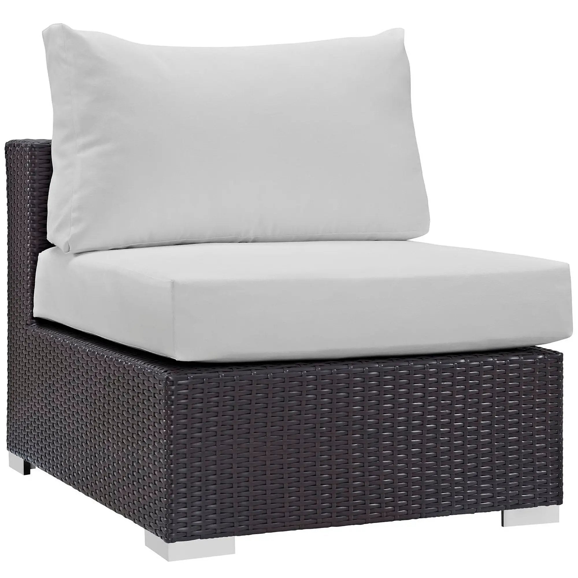 Convene Outdoor Patio Armless Chair by Modway by HouseOfZazla