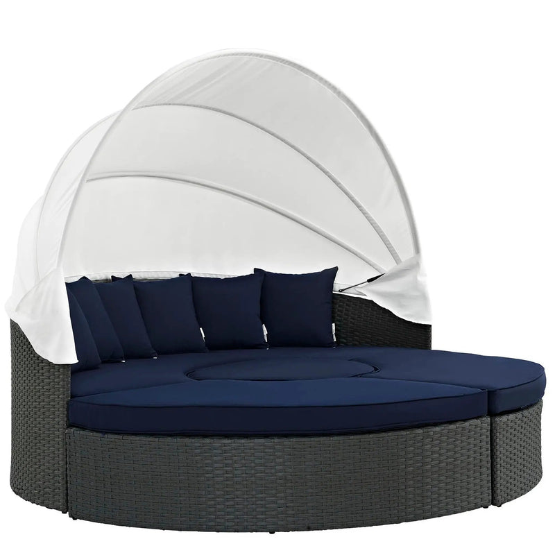Sojourn Outdoor Patio Sunbrella Daybed by Modway by HouseOfZazla